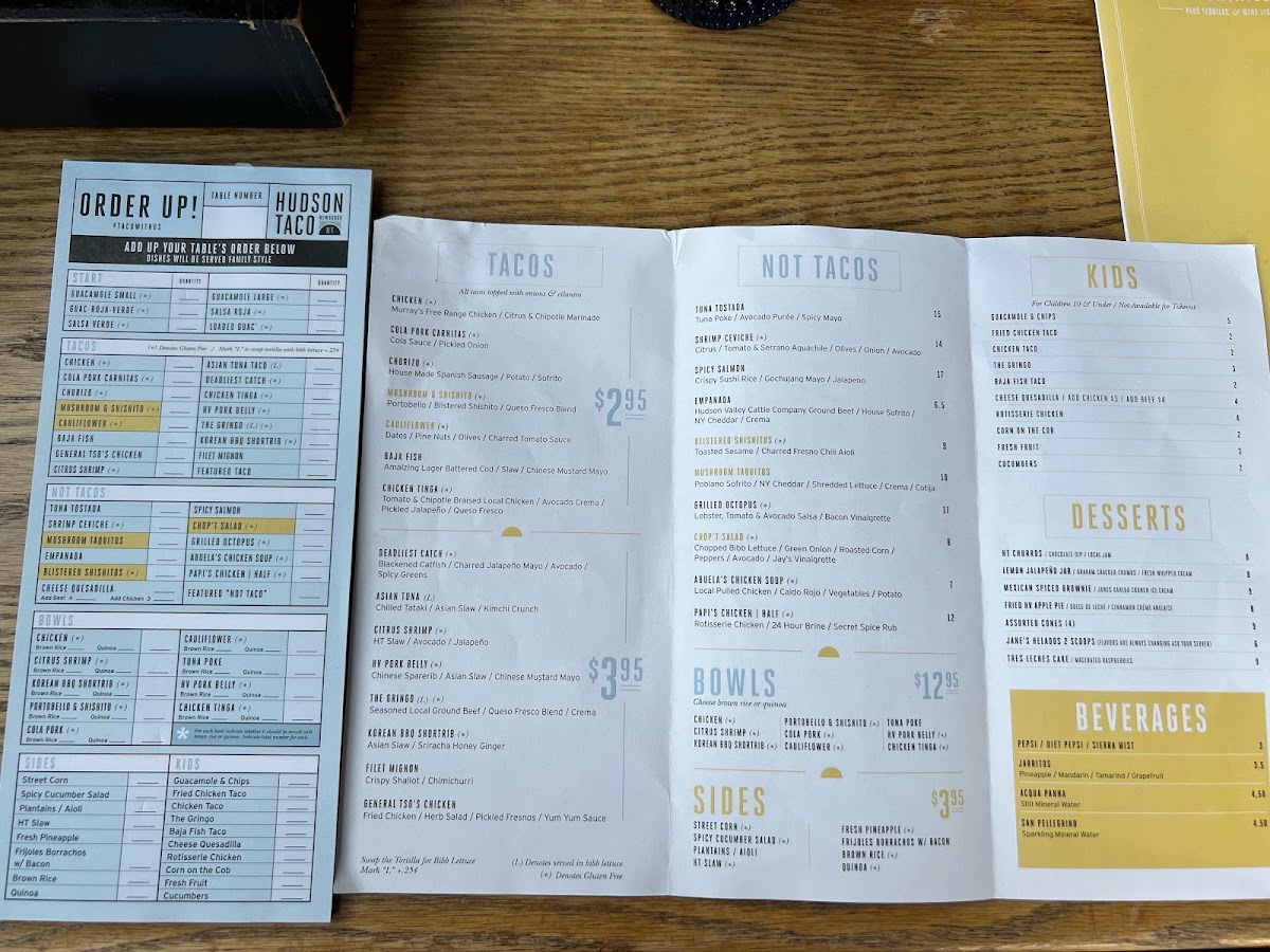 Hudson Taco Menu - Image 6
